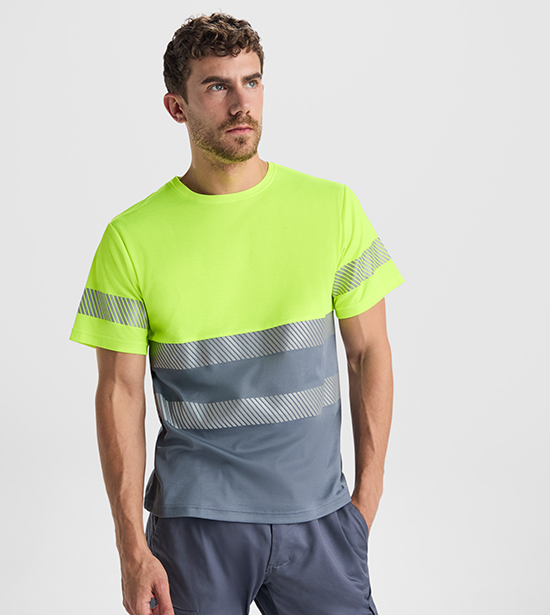 Camiseta Alta Visibilidad Personalizada con DTF